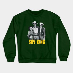 Sky King - Group - 50s/60s Tv Show Crewneck Sweatshirt